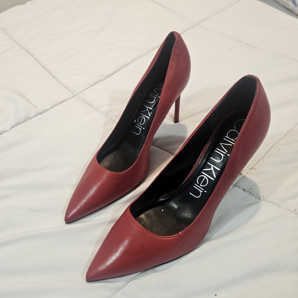 Calvin Klein Women's Red Pumps